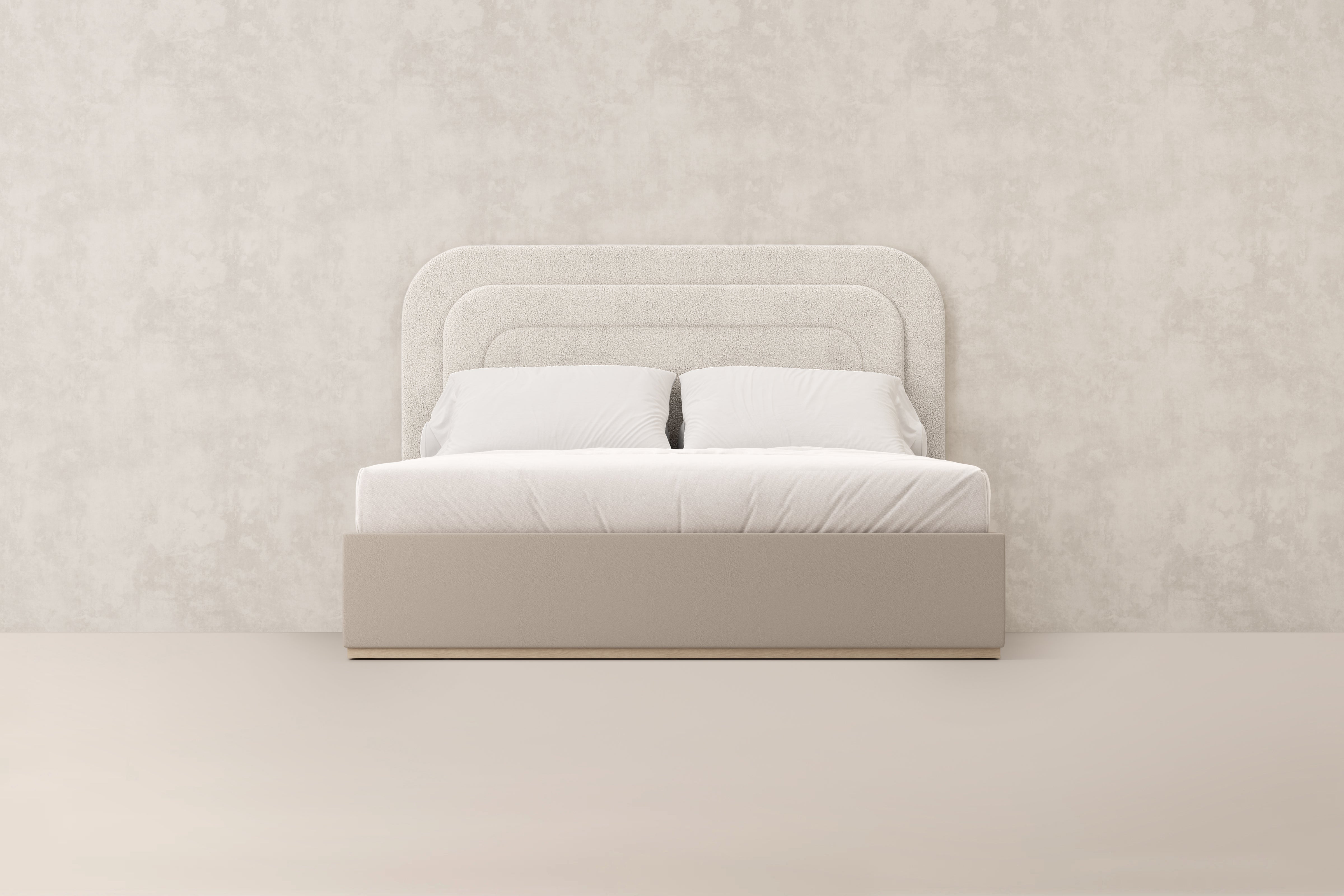 DUNE BED - CREAM SHEARLING– Dara Maison